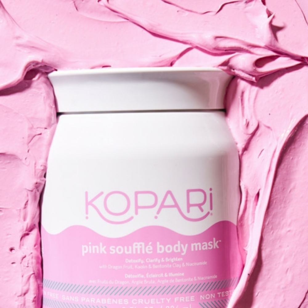 SAMPLE KOPARI PINK SOUFFLE BODY MASK.